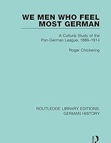 We Men Who Feel Most German