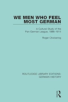 We Men Who Feel Most German