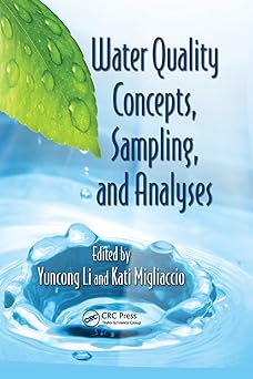 Water Quality Concepts Sampling and Analyses