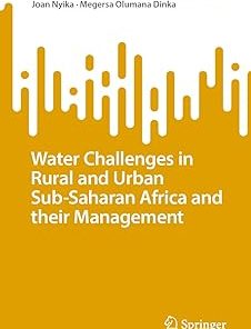 Water Challenges in Rural and Urban Sub-Saharan Africa and their Management