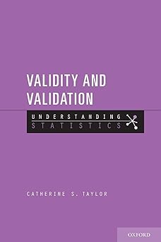 Validity and Validation