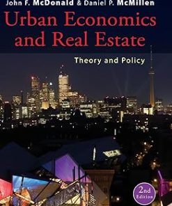 Urban Economics and Real Estate Theory and Policy
