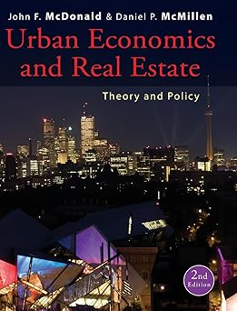 Urban Economics and Real Estate Theory and Policy