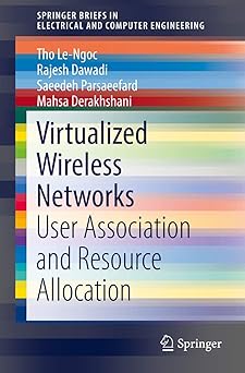 Virtualized Wireless Networks User Association and Resource Allocation