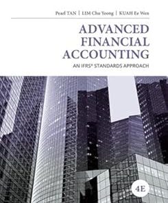 ADVANCED FINANCIAL ACCOUNTING
