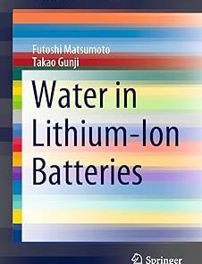 Water in Lithium-Ion Batteries