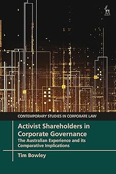 Activist Shareholders in Corporate Governance