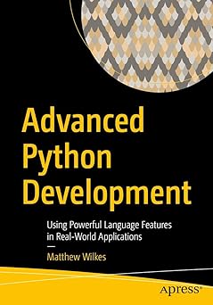 Apress Advanced Python Development