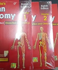 B D Chaurasia's Human Anatomy 4 Volume Set (Vol 1 to 4)