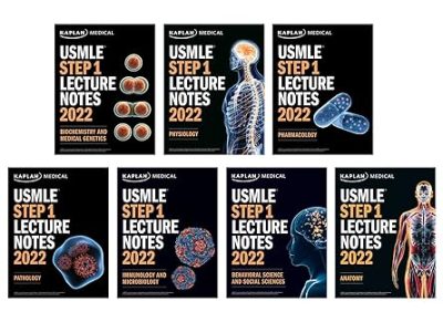 KAPLAN USMLE Step 1 Lecture Notes 2022 7-Book Set
