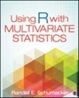 Using R With Multivariate Statistics