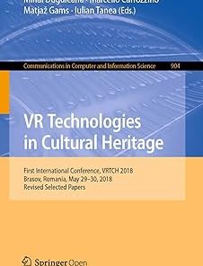 VR Technologies in Cultural Heritage