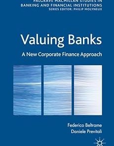 Valuing Banks A New Corporate Finance Approach