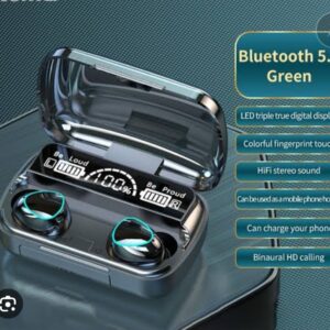 DaMix Original M10 Bluetooth Earbuds – Wireless Earphones With LED Display & Power Bank Case