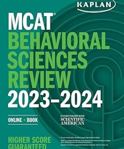 MCAT Behavioral Sciences Review 2023-2024