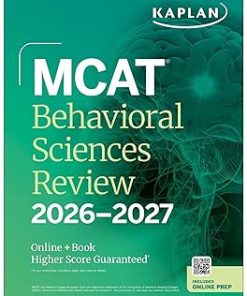 MCAT Behavioral Sciences Review 2026-2027