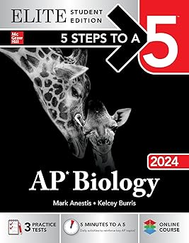 5 Steps to a 5 AP Biology 2024 Elite Student Edition