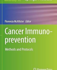 Cancer Immunoprevention Methods and Protocols